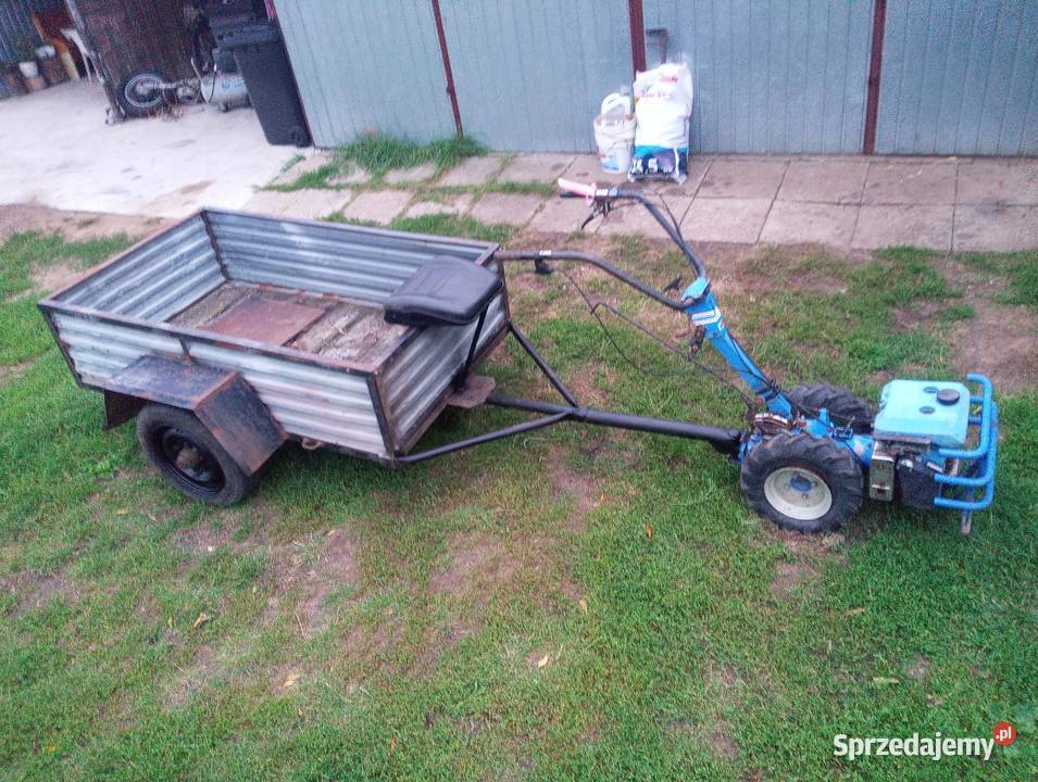 Sprzedam traktorek BCS 6 z przyczepką Kutno