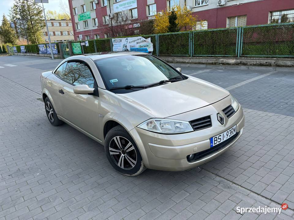 Renault Megane kabriolet 16 benzyna Sokołów Podlaski
