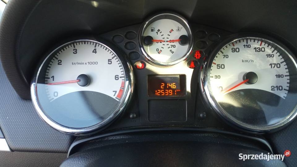 Peugeot 207 przebieg 125 gniazdo AUX Rypin