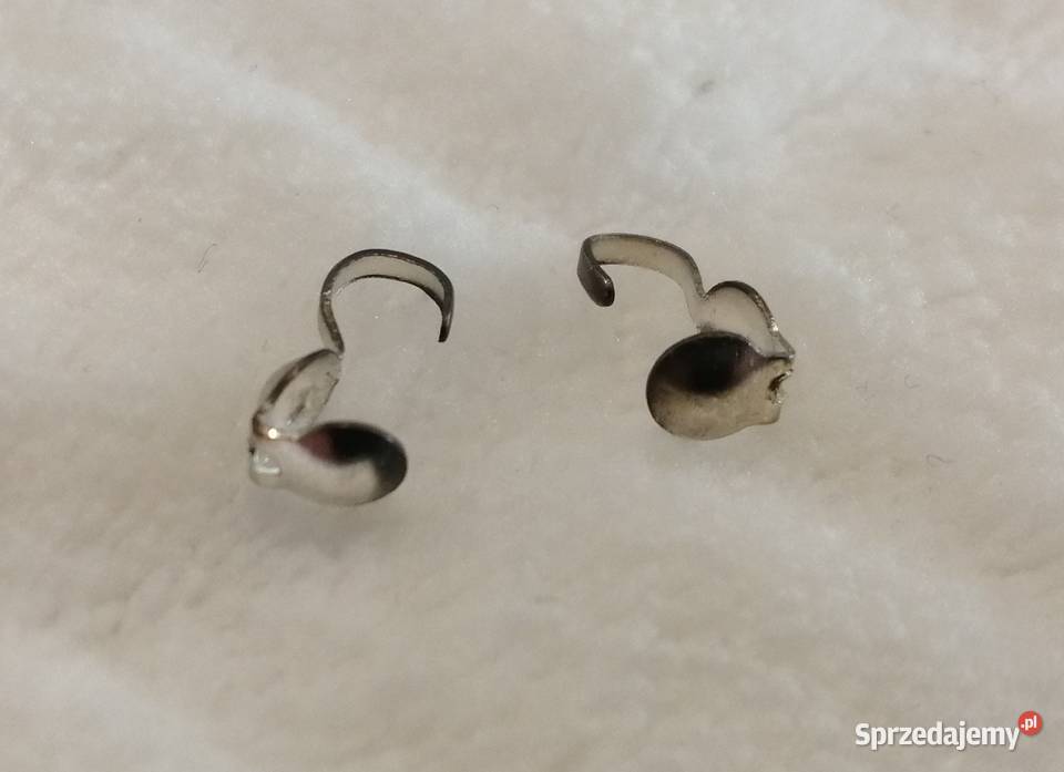 Łapeczki dziewczynki 4x9mm 2 Kreatywne Biżuteria śląskie