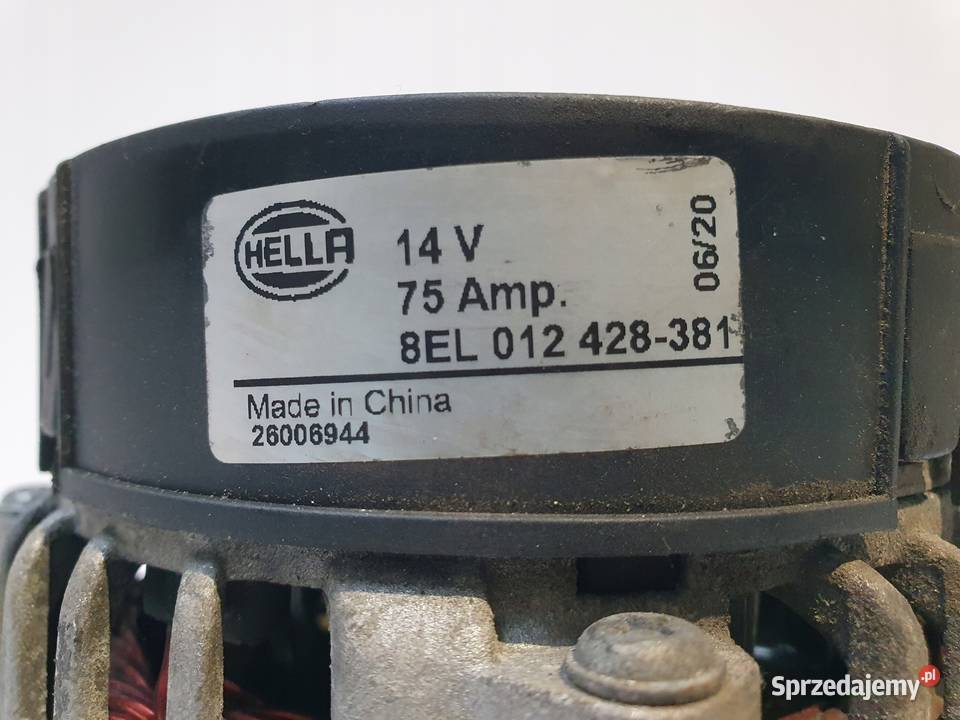 ALTERNATOR Fiat Grande Punto 14 8V 8EL012428381 Chełm sprzedam