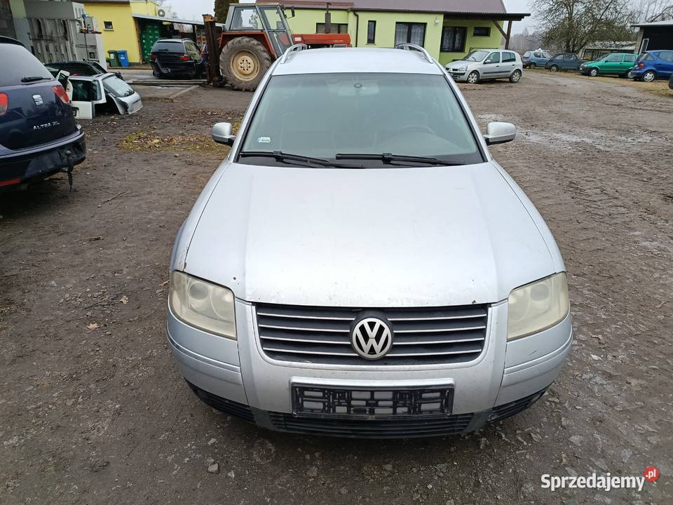 Volkswagen Passat 19 TDI Kombi 96 kW 2003 r osobowe Części samochodowe wielkopolskie Szklarka Myślniewska