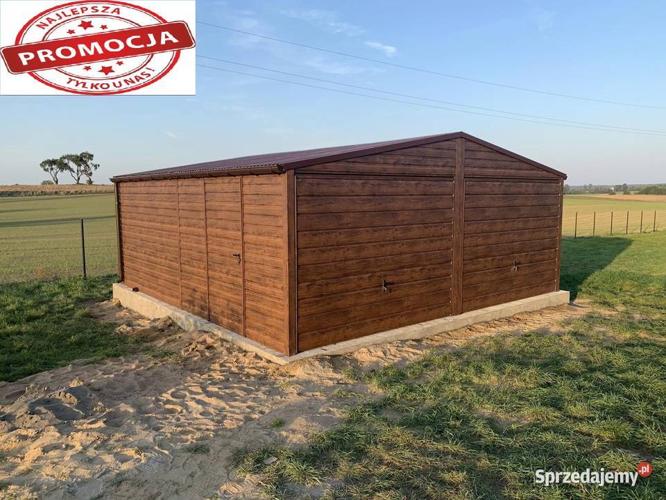 Producent garazy blaszanych drewnopodobnych pomorskie Gdańsk