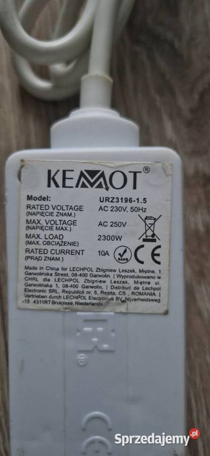 przedłużacz listwa zasilająca włącznik 15m 3 Kraków