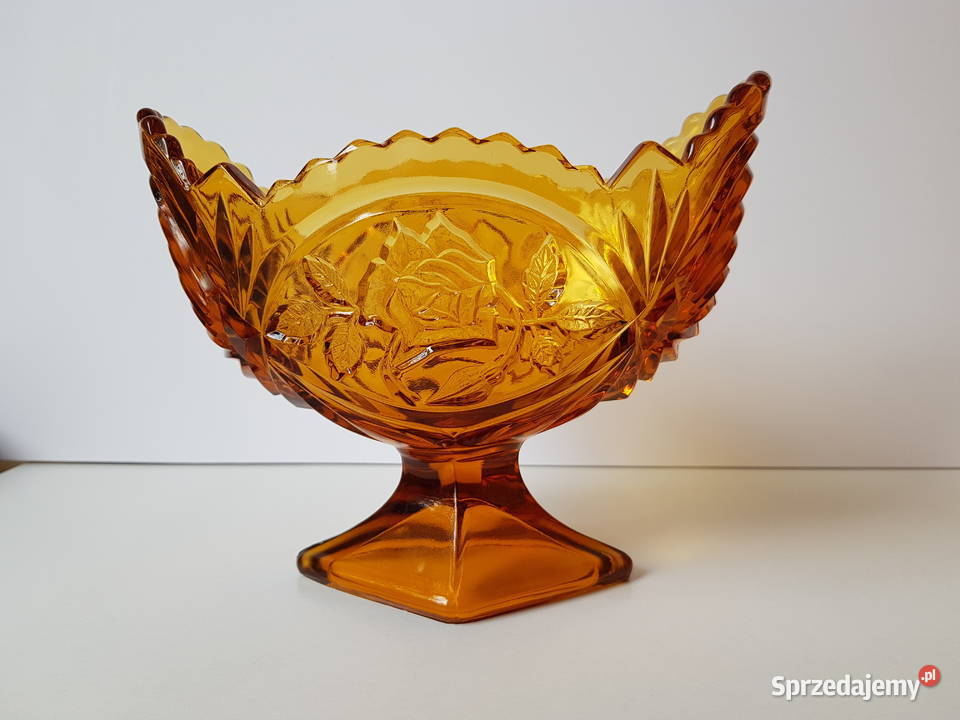 Bursztynowa żardiniera z różą Ząbkowice kolorowe Dąbrowa Górnicza sprzedam