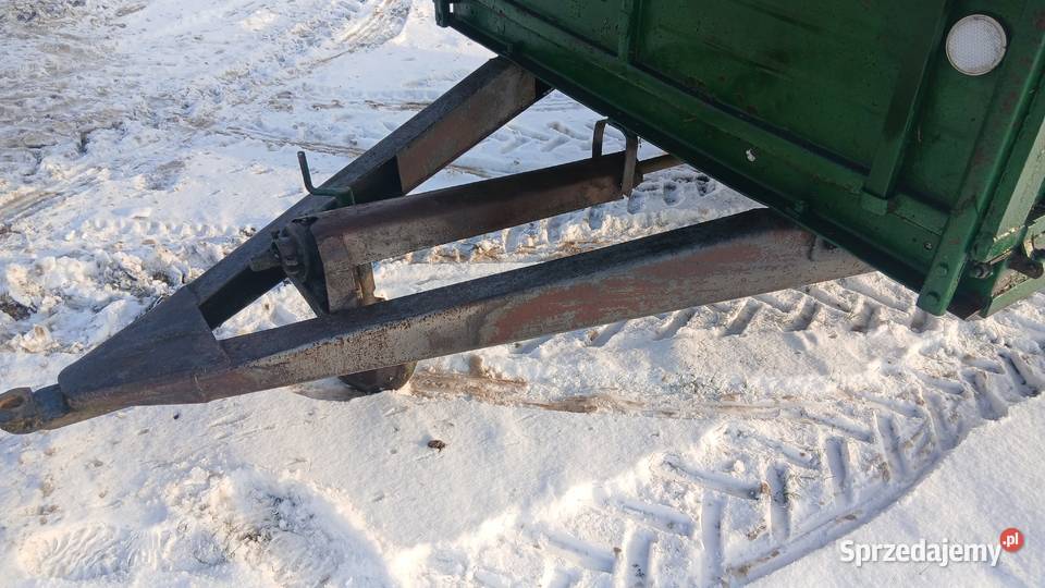 Rozrzutnik Obornika 35t Jednoosiowy nieuszkodzony Rozrzutniki obornika