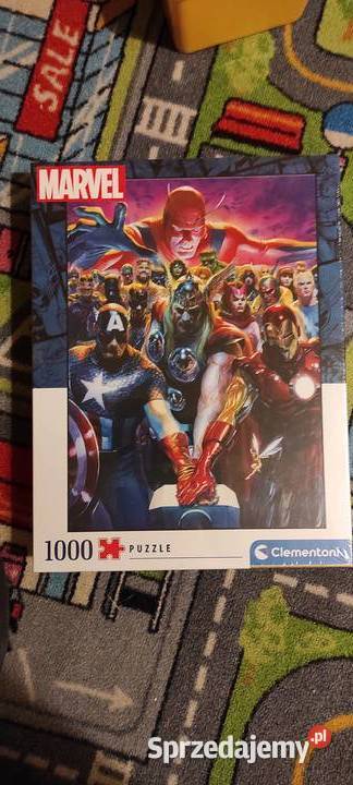 Puzzle Avengers 1000 elementów NOWE Oświęcim