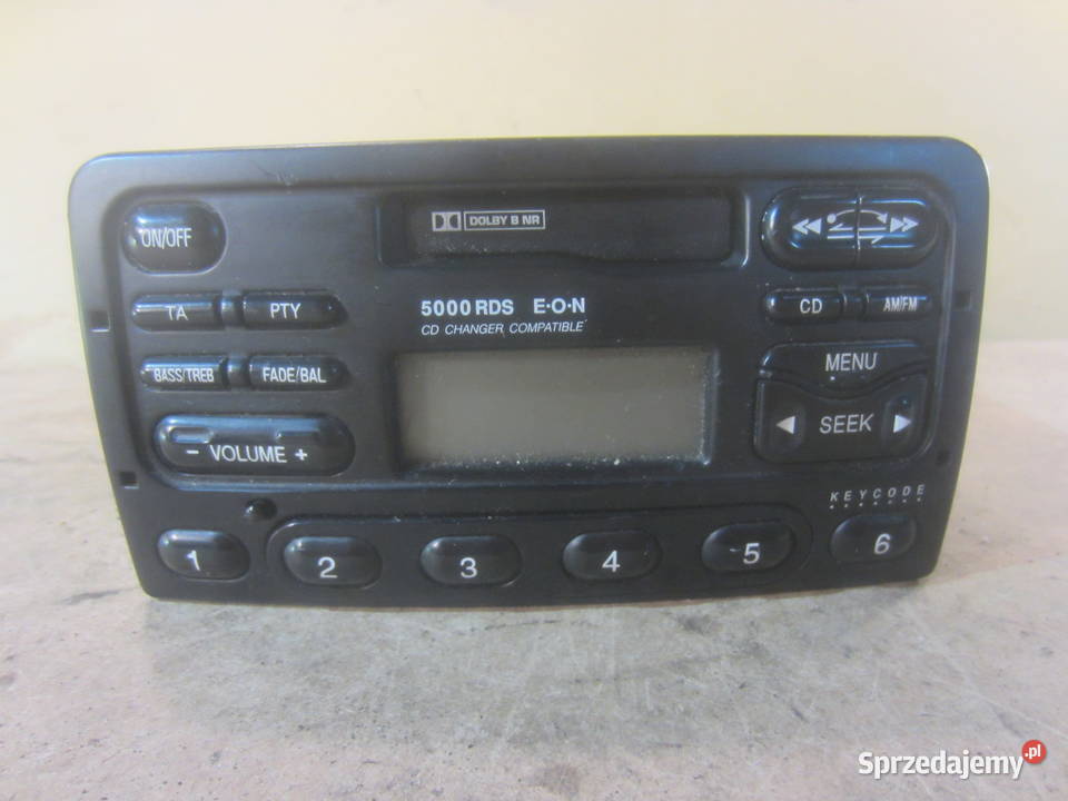 radio fabryczne ford 5000 RDS KOD 96ap18k876ac Szczecin