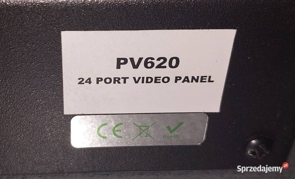 24portowy panel wideo BNC dolnośląskie Wrocław sprzedam