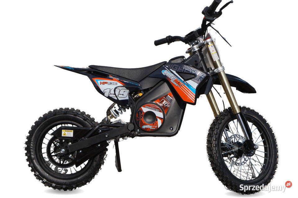 Cross ELEKTRYCZNY 1800W 48V Koła 1412 LiIon DUŻY Ząbkowice Śląskie sprzedam