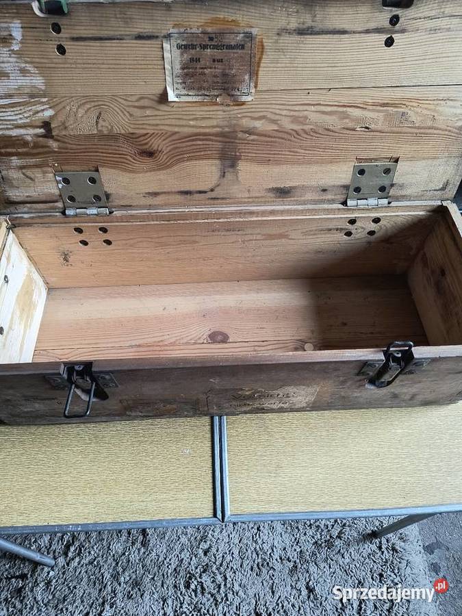 Skrzynia amunicyjna Luftwaffen Skarżysko-Kamienna sprzedam