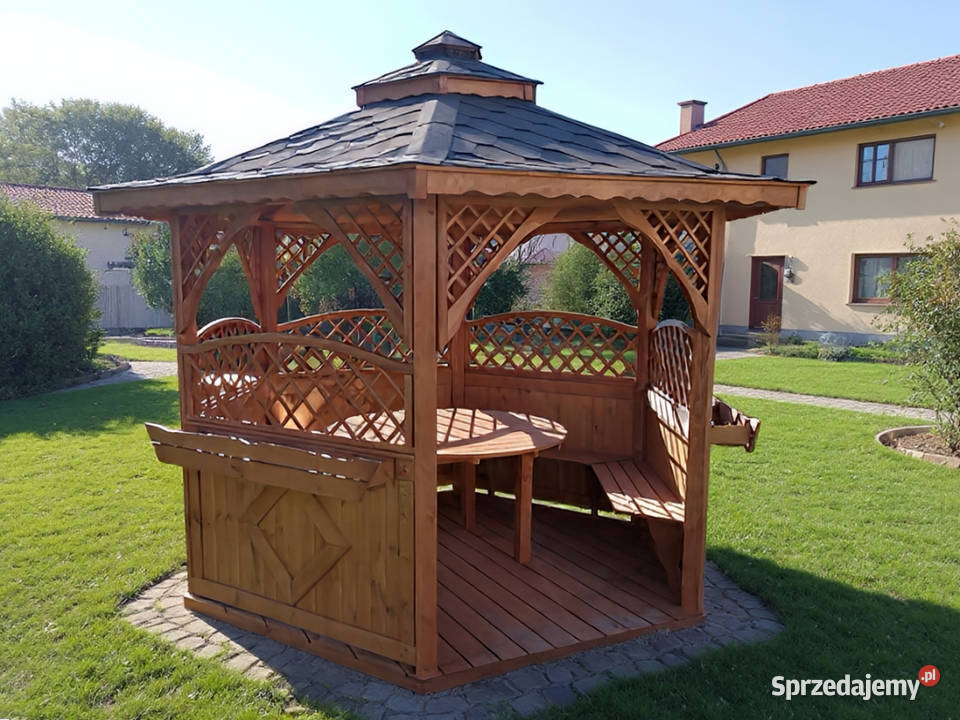 ALTANA 27 32M OGRODOWA DREWNIANA ALTANKA OZDOBNA Parzymiechy