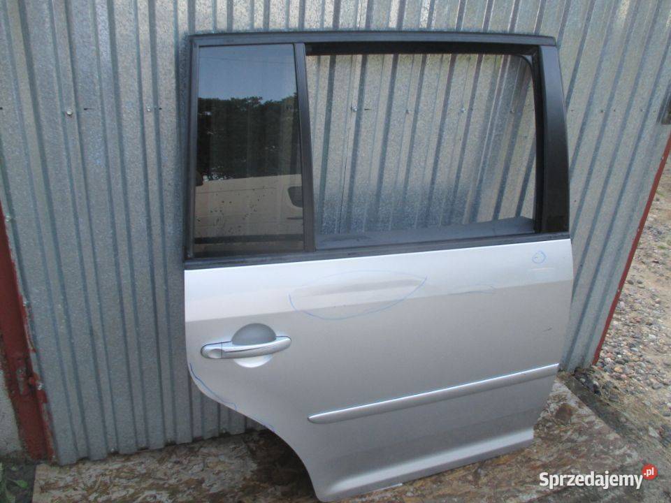 VW TOURAN II DRZWI PRAWY TYŁ TYLNE 1015 LA7W Drzwi wielkopolskie Rakoniewice