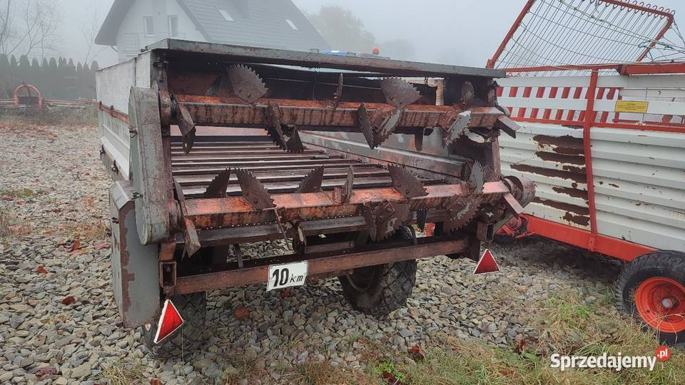 Rozrzutnik obornika nieuszkodzony małopolskie Limanowa sprzedam