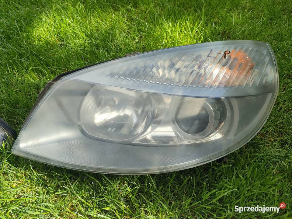 Scenic II lampa lewy prawy przód XENON Lampy przednie Swarzędz