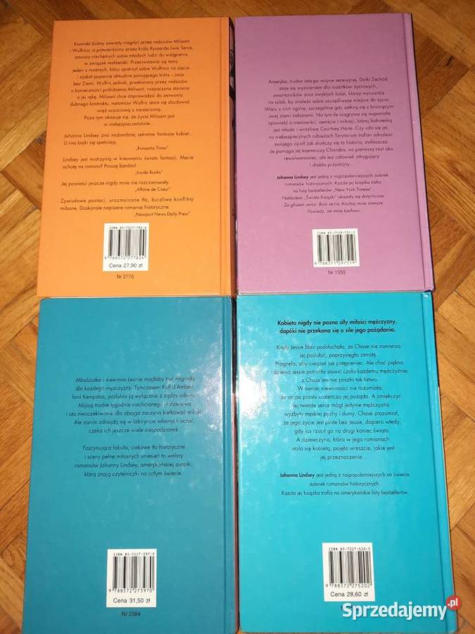 Romanse historyczne Johanny Lindsey