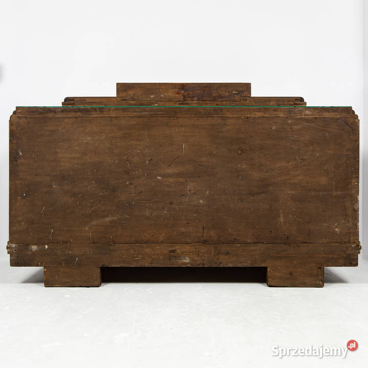 Przedwojenny Bufet Art Deco 19301939 Czeczota Meble Antyki, Sztuka, Kolekcje Swarzędz sprzedam
