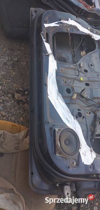 Drzwi honda civic VII 3d lift sport czarne lewe osobowe Wielka Wieś