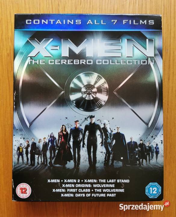 XMen The Cerebro Collection 7 Films 8x Bluray En Filmy sprzedam