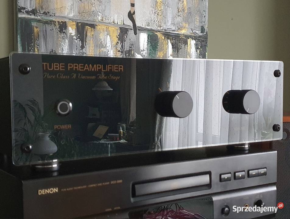 Przedwzmacniacz lampowy 2x ECC82 2x ECC88 SRPP Wzmacniacze i pokrewne Piaseczno sprzedam