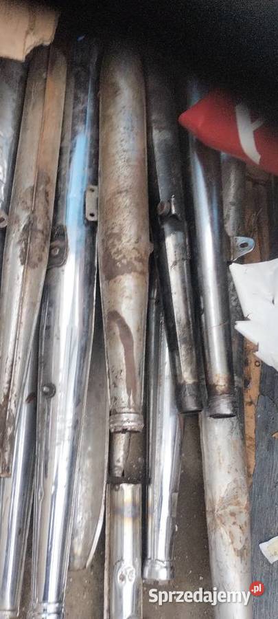 Tłumiki do motocykli z epoki PRL Nowy Sącz