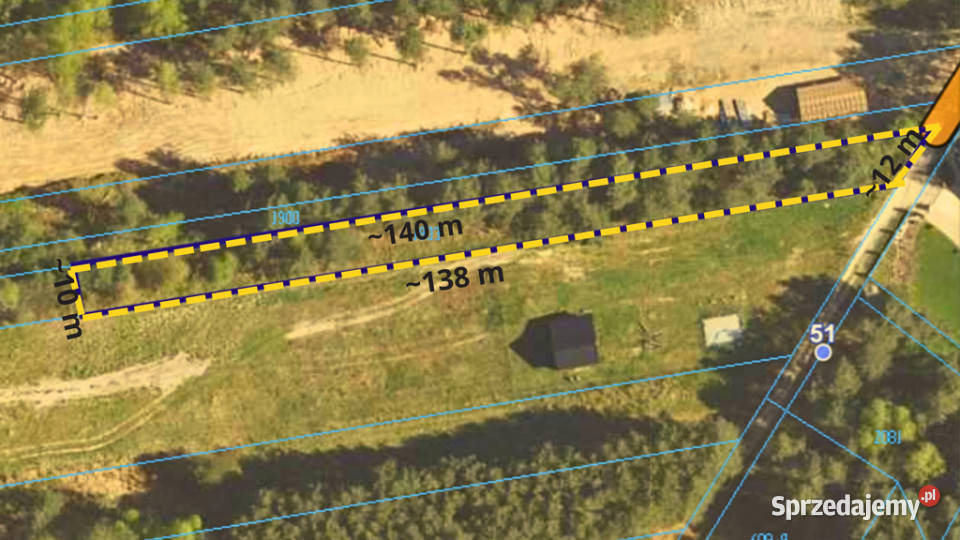 Krasnobród działka lesie lubelskie sprzedam