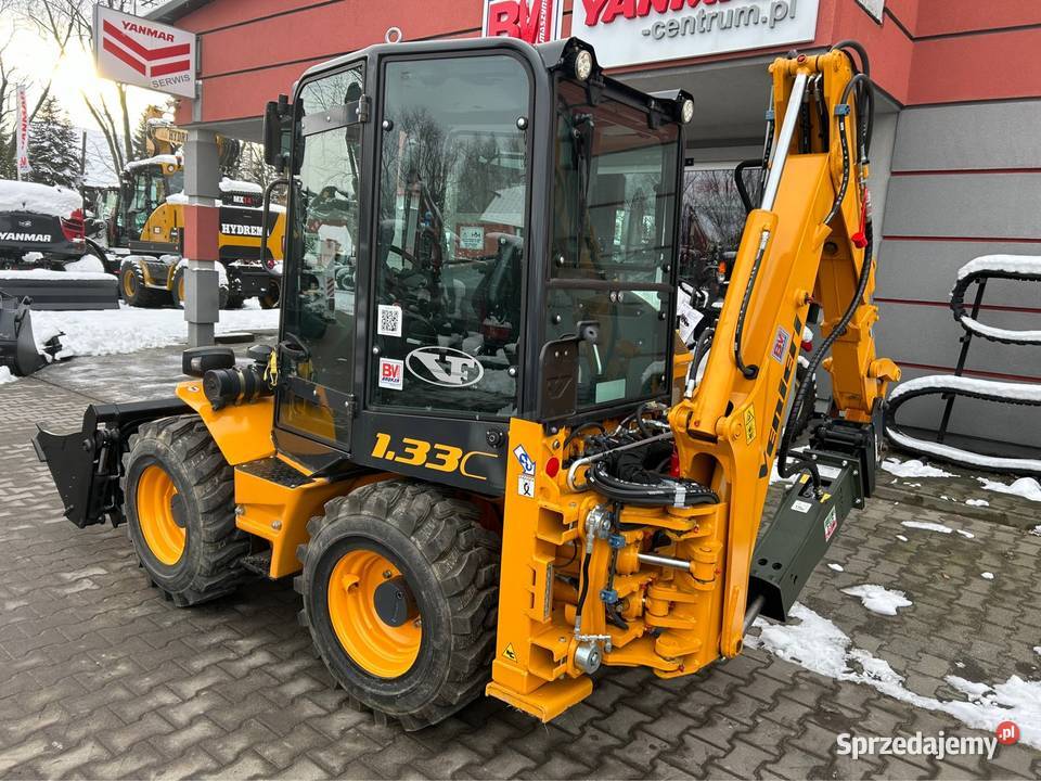 Mini koparko ładowarka VENIERI 133C 133B 133 Łódź
