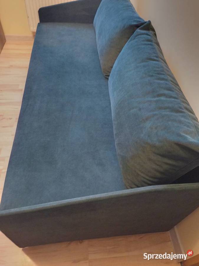 Sprzedam tapczan jednoosobowy ciemnozielony 195cm dolnośląskie