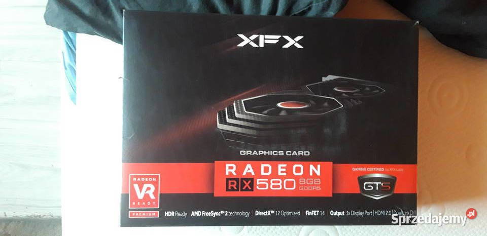 Karta graficzna Radeon XFX rx 580 8 GB GTS Karty graficzne Szczekociny