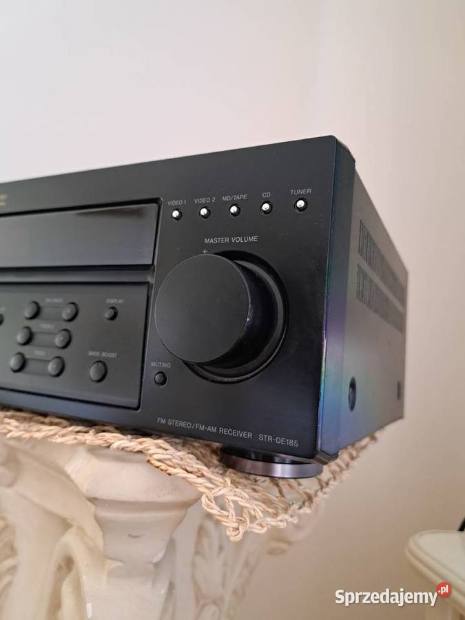 Sony STRDE185 to klasyczny 2kanałowy amplituner Szczecin