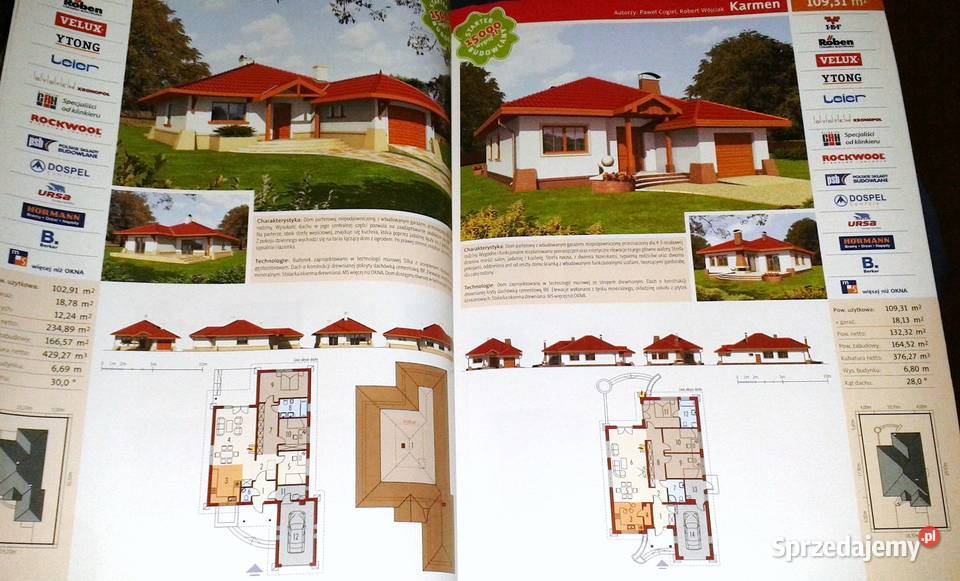 Domy rodzinne 300 projektów domów płyta CD 02 Chełm