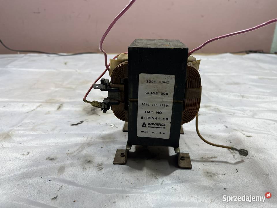 transformator wysokonapięciowy Advance 230V 50Hz Brańsk