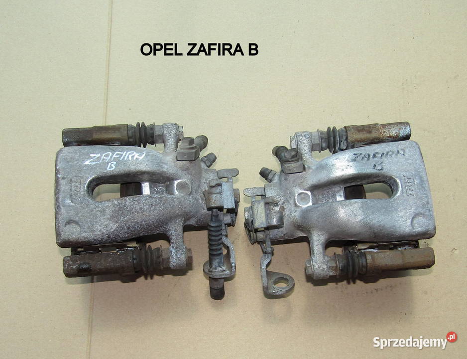 ZACISK HAMULCOWY TYLNY LEWYPRAWY OPEL ZAFIRA B Rok produkcji 2012 łódzkie Mysłaków sprzedam