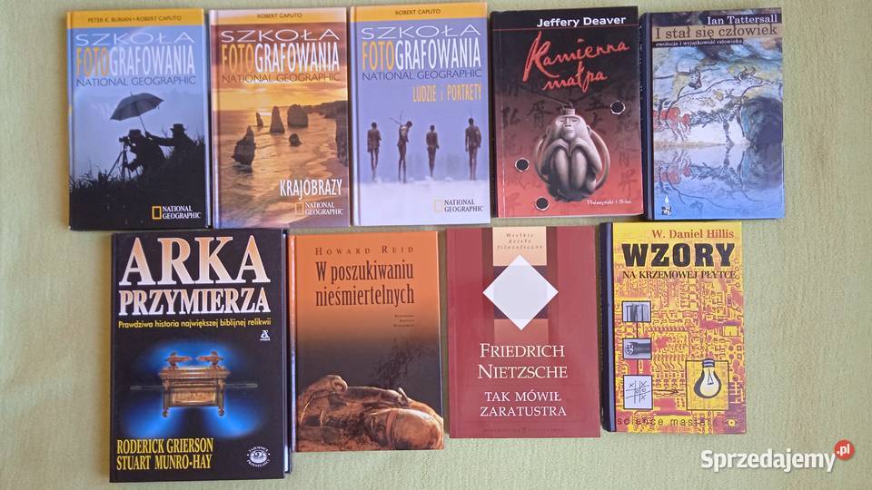 Książki tematyka różna dostępne 19 tytułów Warszawa