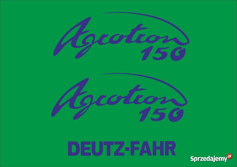 naklejki deutz agrotron 150