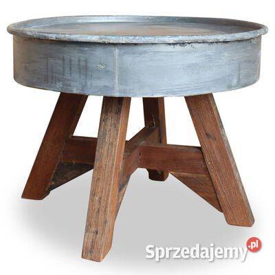 vidaXL Stolik kawowy drewno z odzysku 60x45 Warszawa