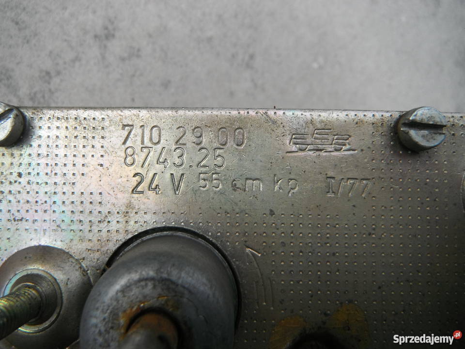Silnik TGL 11729 DDR Ruhla 24V 874325 7102900 Chlewiska