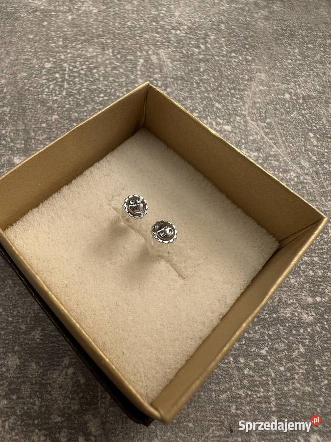 Kolczyki srebrne bluzki bluzka