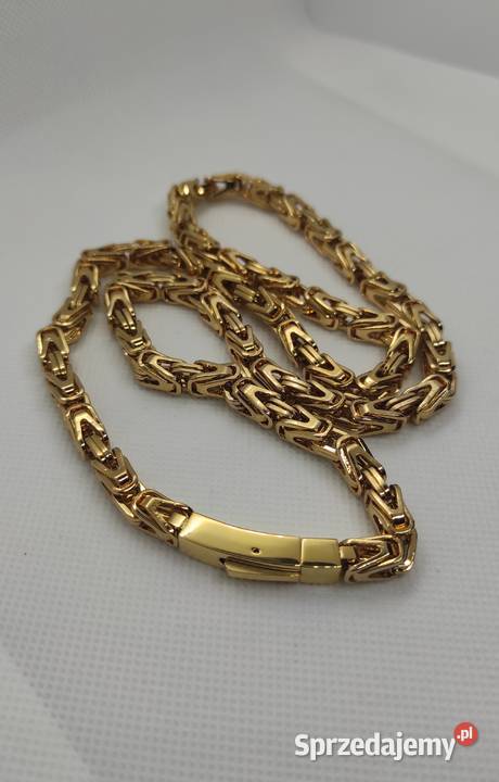 Łańcuszek królewski piękne zapięcie na szufladkę Białystok
