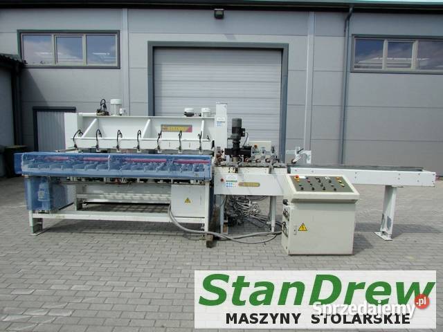 Prasa do klejenia drewna z podajnikiem STETON Produkcja