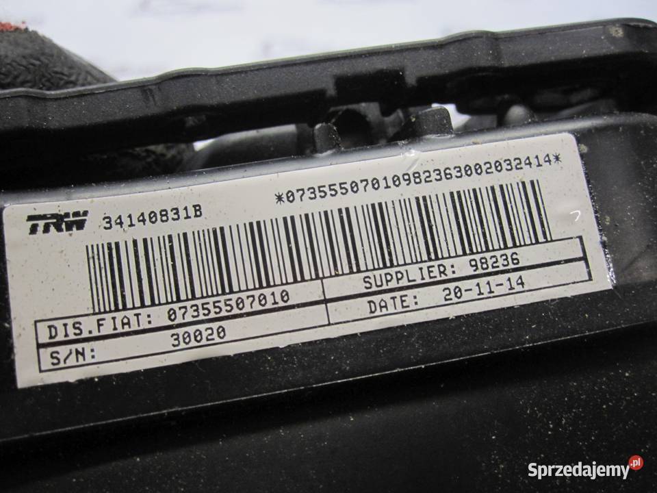 OPEL COMBO D AIRBAG poduszka kierowcy Kielce