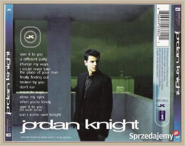 Jordan Knight Jordan Knight Album CD Krynica-Zdrój