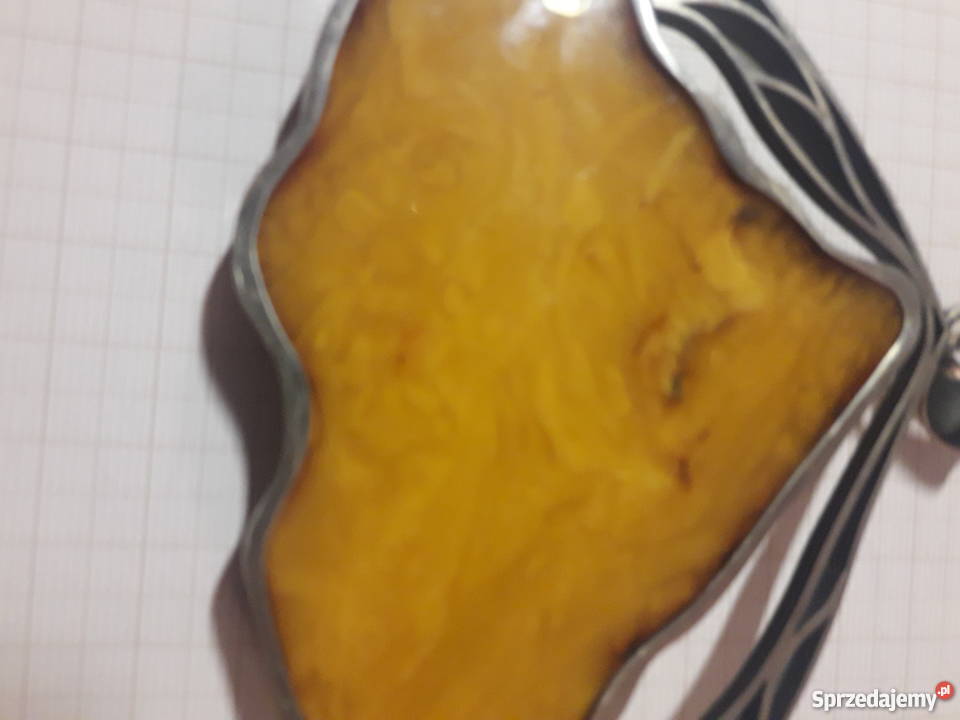 Wisior bursztyn bałtycki Białystok