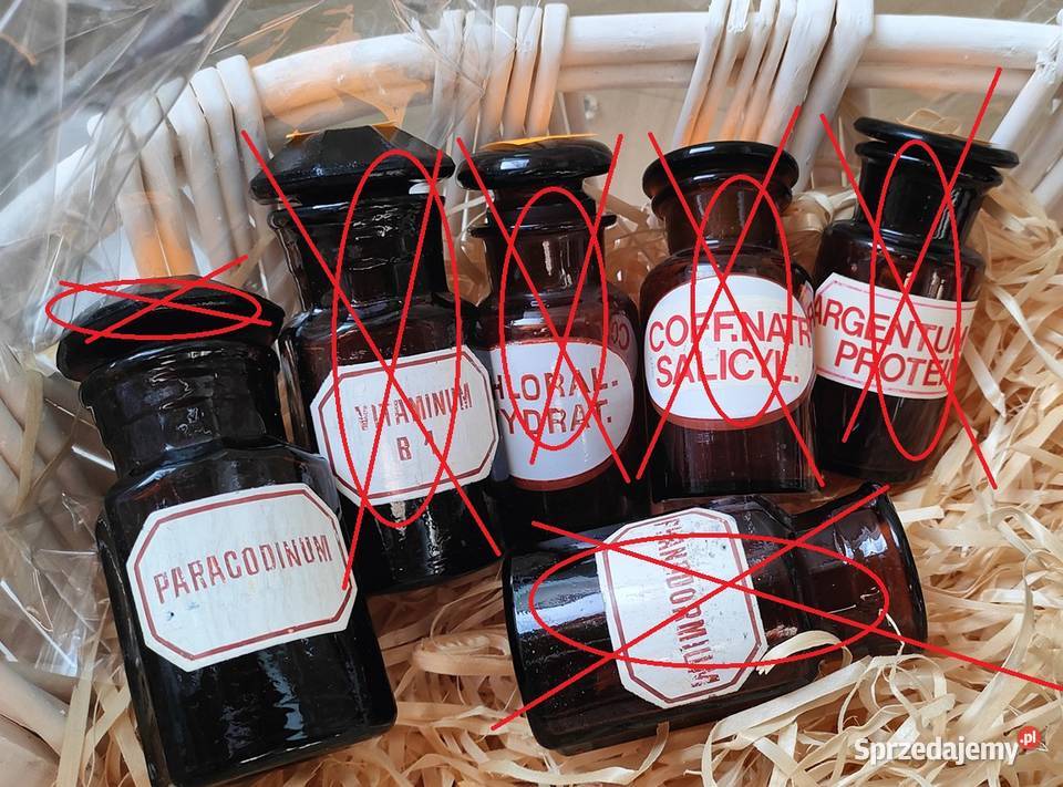 Butelki szklane apteczne 1L 50 ml Bielsko-Biała