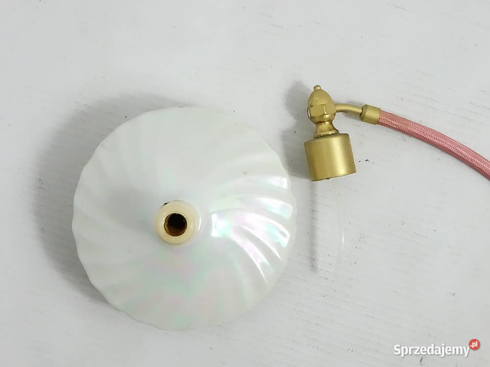 Vintage Flakon na Perfumy z Pompką Porcelana Biłgoraj sprzedam