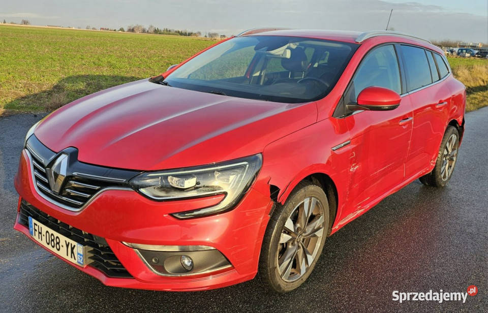 Renault Megane 15 dci 80 IV 2016 uszkodzony Pleszew sprzedam