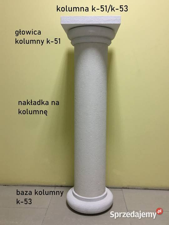 głowica styropianowa na kolumnę k51 śr 21 2631 Materiały budowlane Przemyśl sprzedam