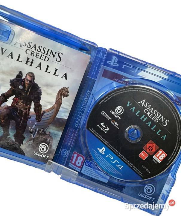 Gra Assassins Creed Valhalla 4 warmińsko-mazurskie Elbląg