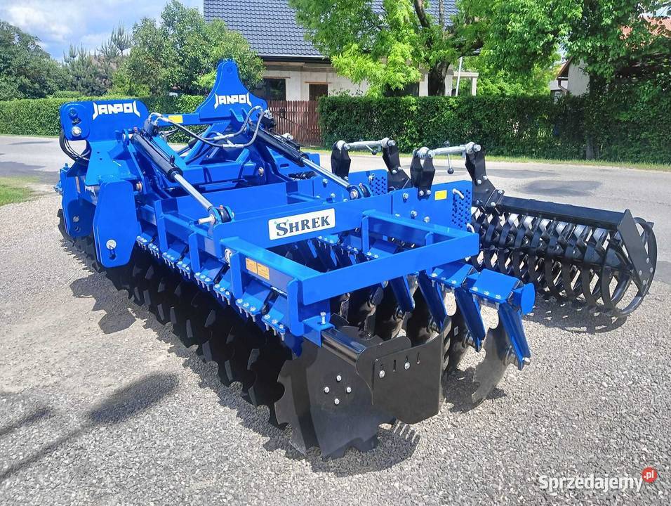 Brona talerzowa JANPOL BTH 4m hydraulicznie Żółkiewka-Osada