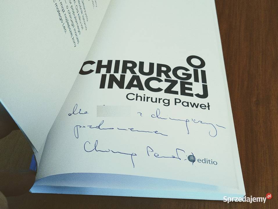 O chirurgii inaczej Chirurg Paweł Kabata pomorskie Gdańsk